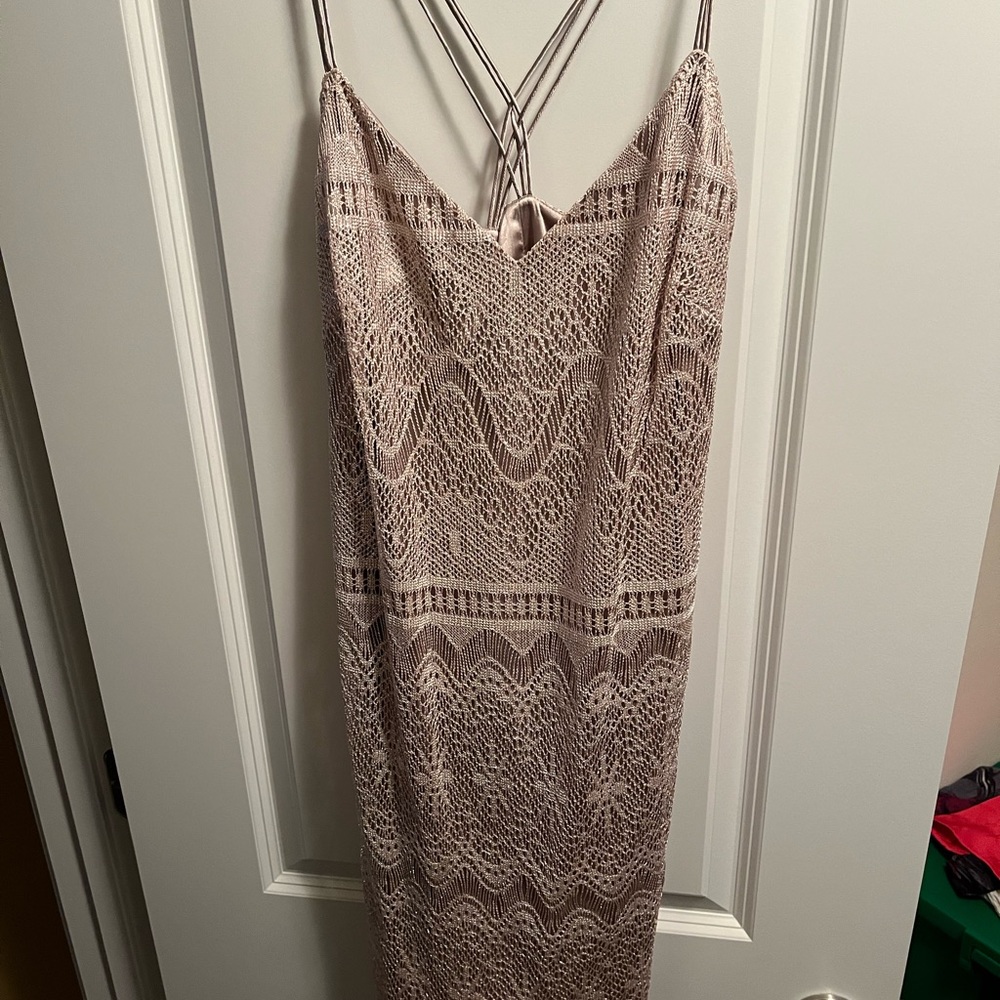 Champagne cocktail dress